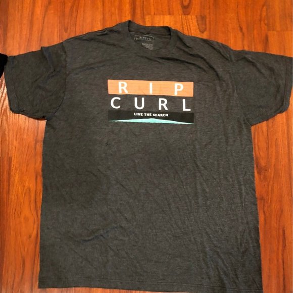 RIP CURL 2 TEE SHIRT BUNDLE LOT OF 2 SZ XL - Picture 5 of 10